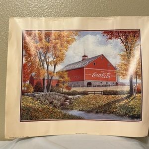 Coca Cola Rubyfalls Farm House Advertising Sign!